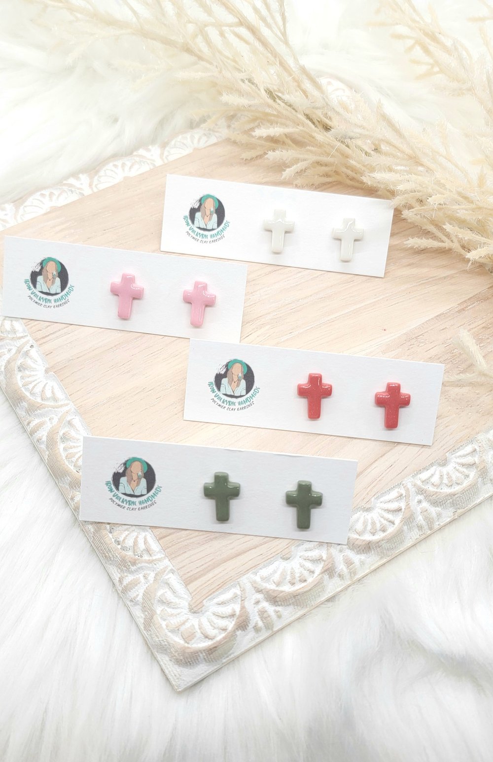 Image of Cross Studs