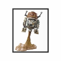 Image 1 of Fractured Chooper Inspired A3 print