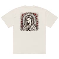 Image 3 of Adult Hail Mary Oversized faded t-shirt