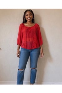 Image 1 of Large Ab Studio Top #229*8