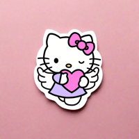 Image 3 of Kitty Vinyl Sticker