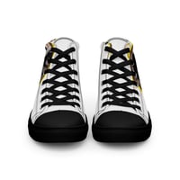 Image 8 of Men/Boys Spiritual Warrior high top canvas shoes