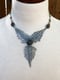 Image of Kinetic Autumn Fern Beach Stone Statement Necklace