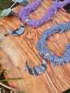 RAIDHO // Rune Moon // Hand Woven Choker// Necklace