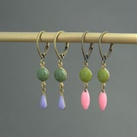 Image 3 of Boucles d’oreilles bicolores 