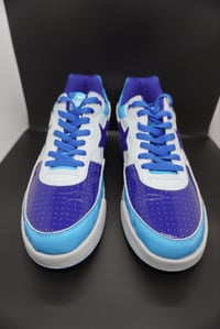 Image 3 of A Bathing Ape patent leather Roadsta blue/sax