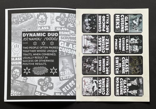 Image of Glass Cuisine & Friends Adhesive Zine