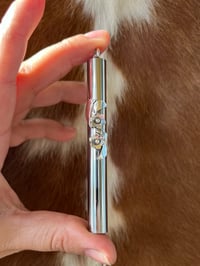 Image 1 of Floral Trench Lighter Necklace