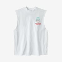 Image 2 of grateful sleeveless white 