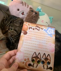 Image 3 of Mew Meow Memo Pad