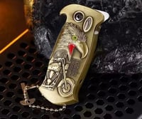 Image 2 of Tool Metal Lighter Butane Torch Gas Windproof Lighter