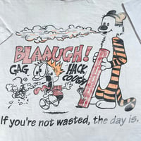 Image 1 of Early 90s Calvin & Hobbes Tee Sz XL