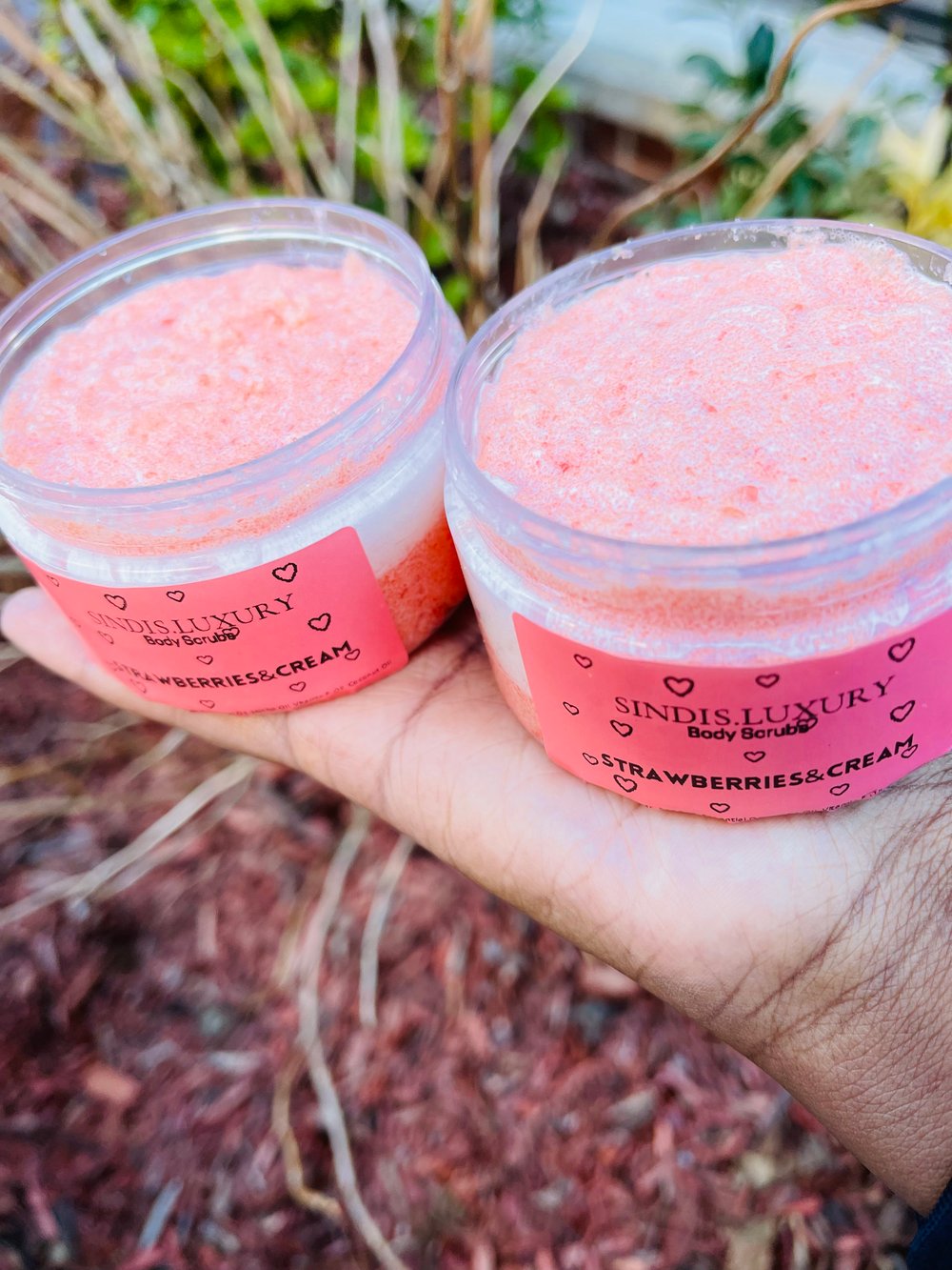 Image of Strawberries and Cream Body Scrub 