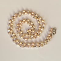 Image 1 of LONG PEARL NECKLACE