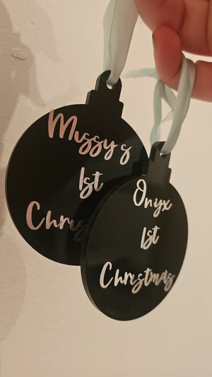 Image of Personalised Bauble 