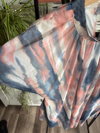 Image 2 of Printed sheer flow top