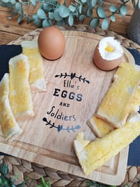 Image 2 of Egg & Soldiers board 