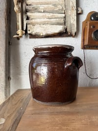 Image 1 of Le pot en grès vernissé