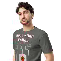 Image 5 of Honor our Fallen: Unisex premium t-shirt
