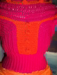 Image 2 of Popcorn Cap Sleeve Vest