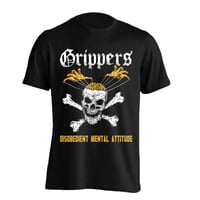Grippers - T shirt “Disobedient mental attitude”