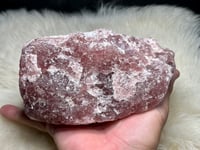 Image 1 of Strawberry Quartz Raw Chunk #2422