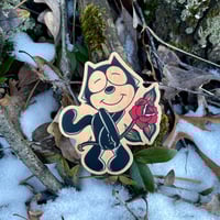 Image of “Roses Are Falling” Sticker