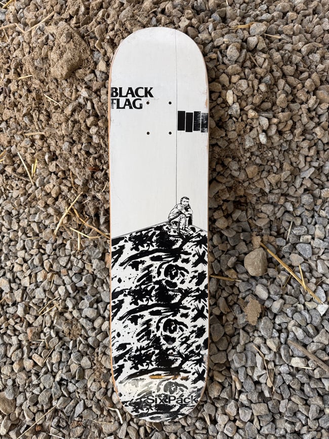Focus Black Flag Six Pack Andy Roy skateboard OG glory