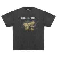 Image 8 of Ghost in the Shell Washed Premium T-Shirt – Retro Japanese Anime Unisex Tee
