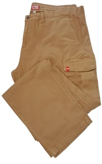 Image 1 of Washed Cargo Trousers 