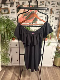 NWT black off shoulder dress 