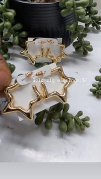 Image 3 of Smaller gold earrings PICK INSIDE