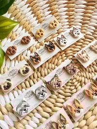 Image 5 of CUSTOM DOG face earrings 