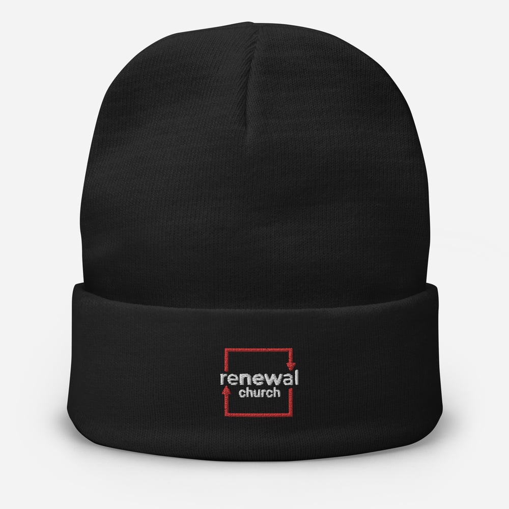 Image of Renewal Embroidered Beanie