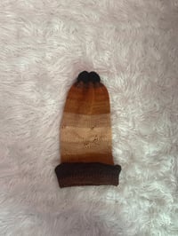 Image 1 of LATTE SLOUCH BEANIE