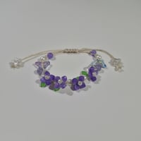 Image 2 of Violet Flower Bracelet
