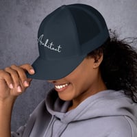 Image 16 of Architect Embroidered Retro Trucker Cap