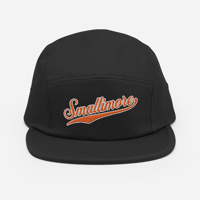 Image 4 of Embroidered Smaltimore Five Panel Cap
