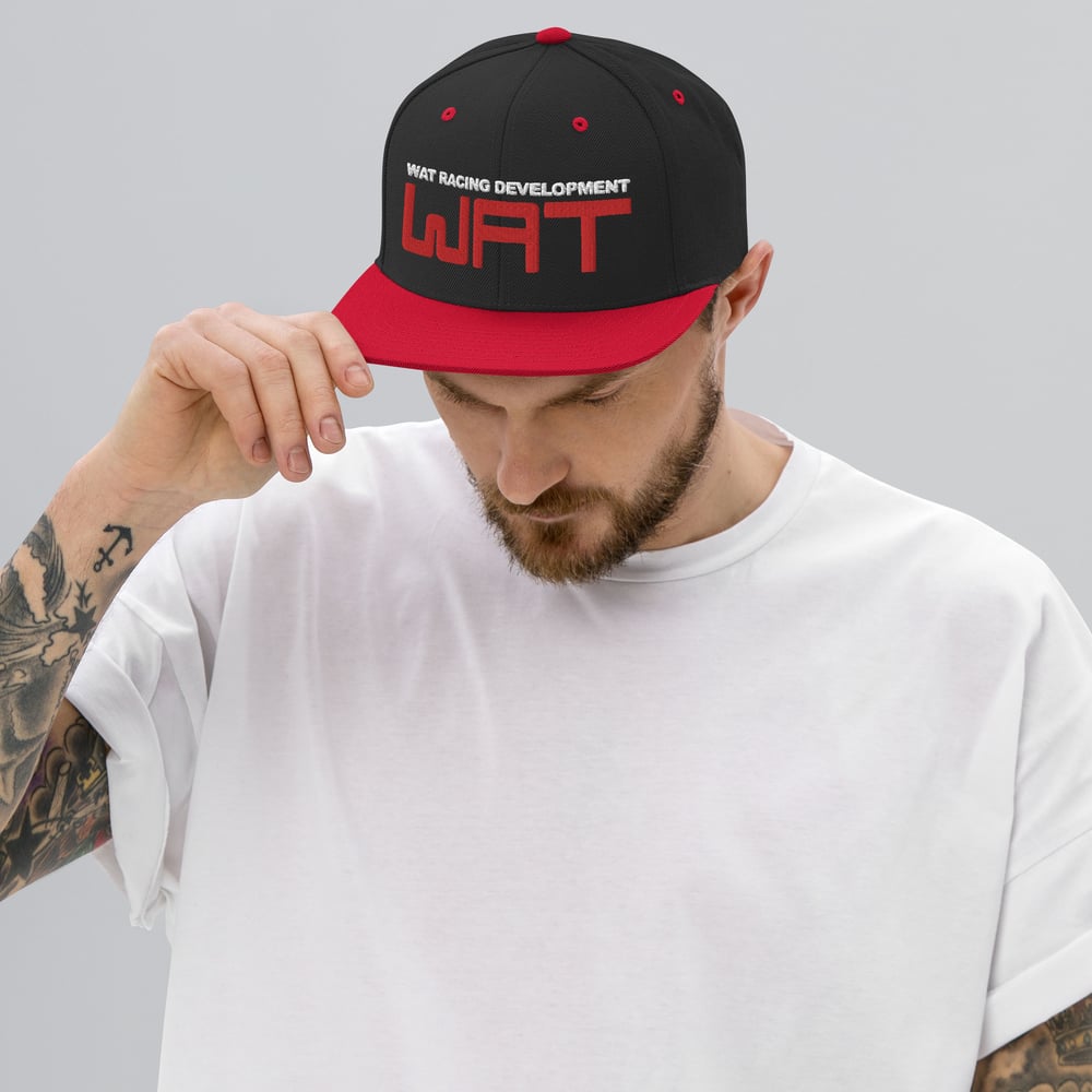 WAT Racing Development Snapback Hat