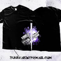 Image 2 of YEITM BLACK VARIANT BRASS KNUCKLE SWITCHBLADE TEE PREORDER