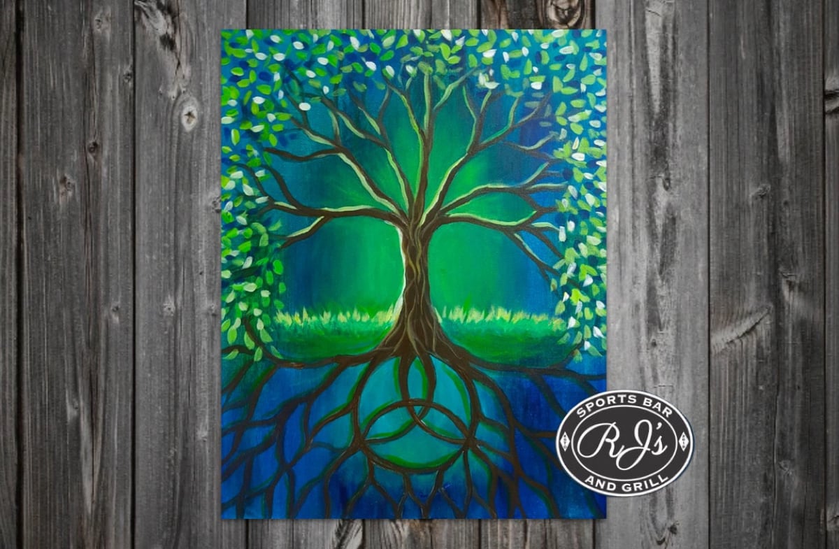 Image of Celtic Tree Paint Party 3/12 RJ's Sports Bar and Grill