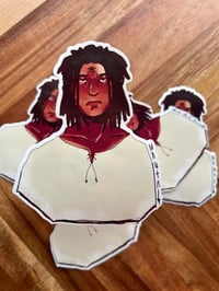 Image 1 of Comic Character Sticker: “Elijah”