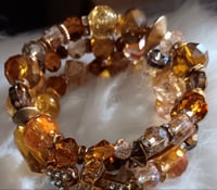 Image 1 of Brown Wrap Bracelet 