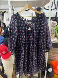 Image 3 of boho blue dress 