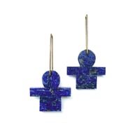 Image 1 of Lapis Earrings No. 3