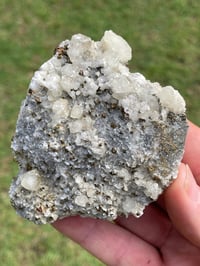 Image 8 of Calcite With Chalcopyrite Flakes Specimen #1911