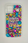 Lisa Frank Leopard iPhone 12/12 Pro Bedazzle Case 