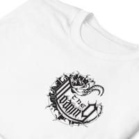 Image 1 of The Moaning - Blood From Stone - logo (white t-shirt)