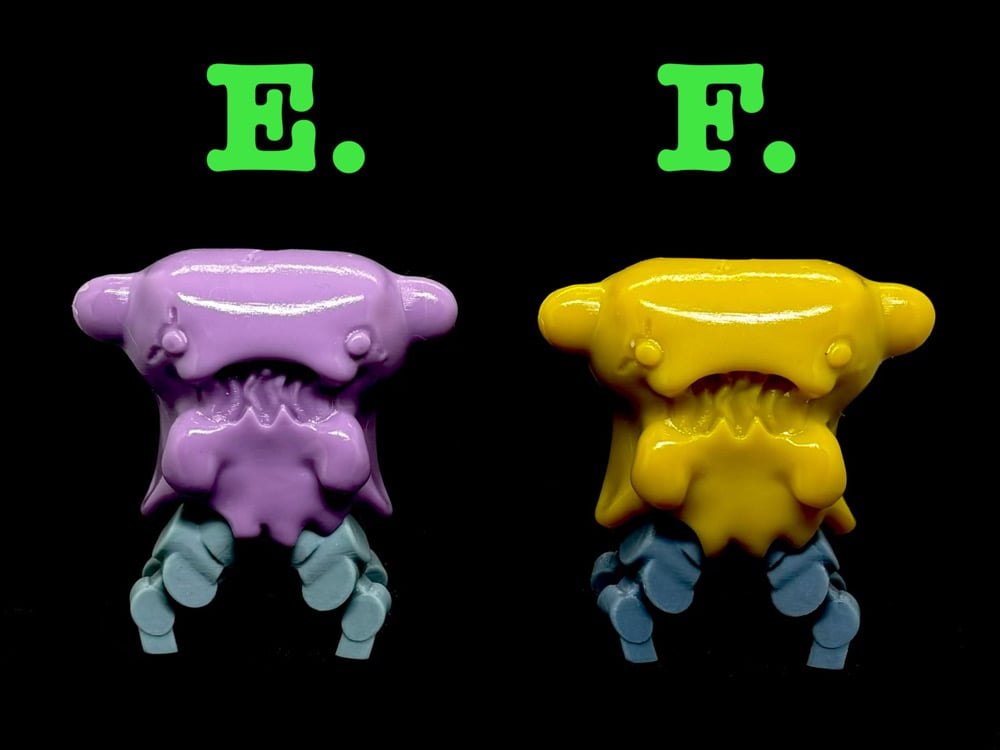 Image of Booner Bot (Orphans) 2-Piece Keshi