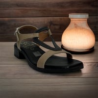 Image 2 of Oh My Sandals 5168 Taupe Combo